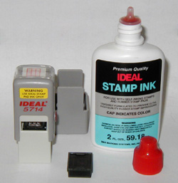 re-inkable pad